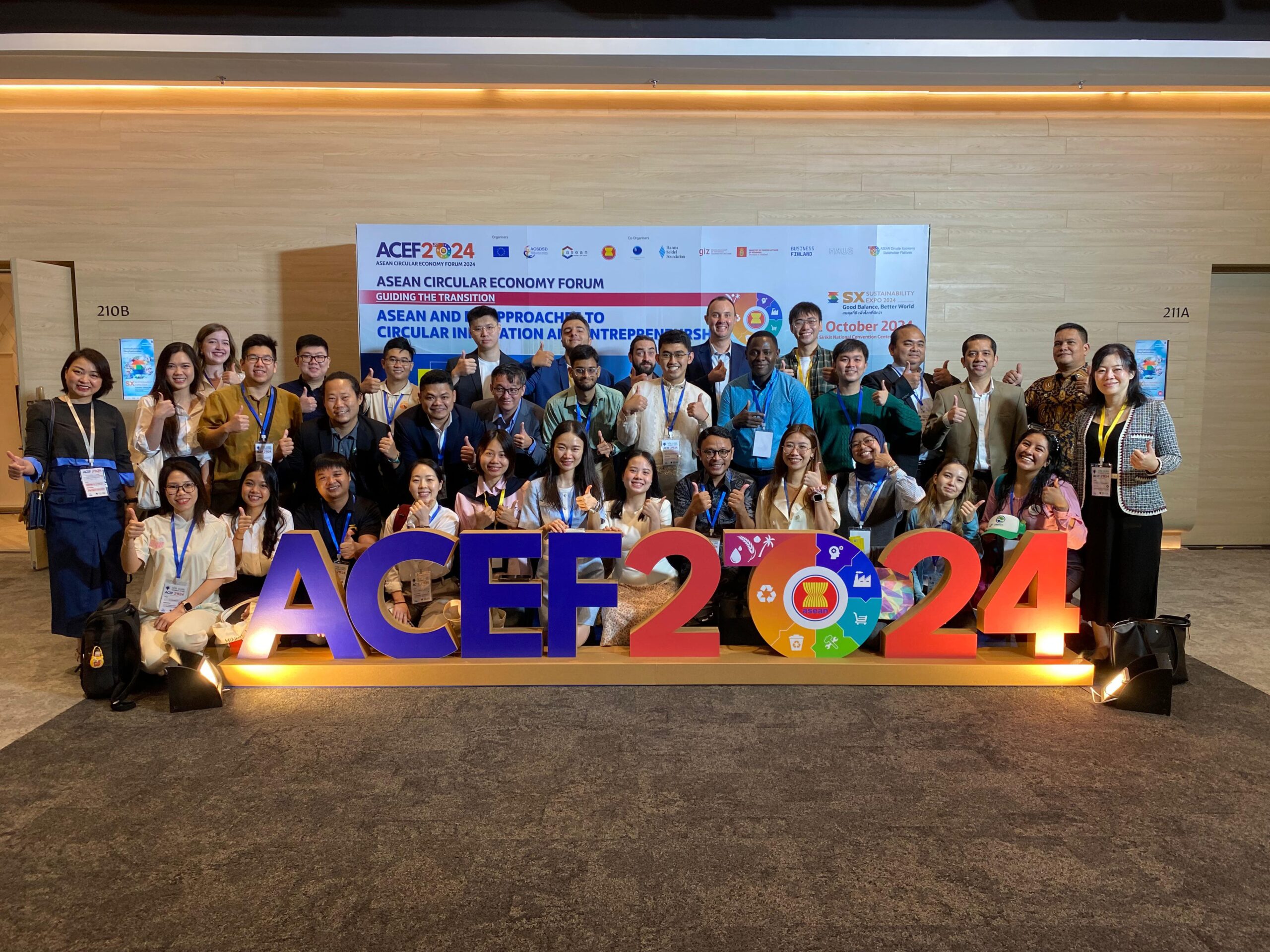 eTanom with delegates at ACEF 2024